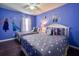 bedroom with twin beds and Frozen theme at 221 Las Fuentes Dr, Kissimmee, FL 34746