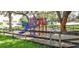 Charming playground with wooden playset and climbing structures at 132 Vista Verdi Cir # 220, Lake Mary, FL 32746