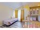 Bedroom with twin bed and bunk beds, playfully decorated at 17833 Woodcrest Way, Clermont, FL 34714
