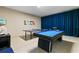 Fun game room with a pool table and ping pong table at 1169 Castle Pines Ct, Reunion, FL 34747