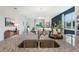 Kitchen with granite countertops and stainless steel sink at 5945 Cliffbow Loop, Leesburg, FL 34748