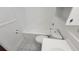 Clean bathroom with bathtub, toilet, and white vanity at 5600 Devonbriar Way # N202, Orlando, FL 32822