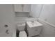 Clean bathroom with white vanity, toilet and bathtub at 5600 Devonbriar Way # N202, Orlando, FL 32822