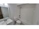 Bathroom with tub, toilet, and vanity at 5600 Devonbriar Way # N202, Orlando, FL 32822