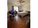 Bedroom with a double bed, desk and chair at 458 Windmeadows St, Altamonte Springs, FL 32701