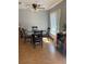 Charming dining area with glass-top table and four chairs at 458 Windmeadows St, Altamonte Springs, FL 32701