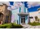 Retro-style arcade with light blue exterior and decorative accents at 314 Captiva Dr, Davenport, FL 33896