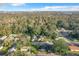 Wide aerial view showing the house's location and neighborhood at 653 W Thomas St, Lakeland, FL 33805