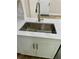 Modern stainless steel sink with pull-down faucet at 511 W Gardenia Dr, Orange City, FL 32763