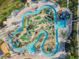 Aerial view of lazy river and mini golf course at 3161 Paradox Cir # 101, Kissimmee, FL 34746