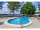 Inviting community pool with lake view at 740 #3 Killarney Bay Ct # 7-3, Winter Park, FL 32789