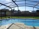 Inviting screened-in pool with ample backyard space at 2618 Coventry Ln, Ocoee, FL 34761