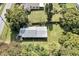 Aerial view showing house and large backyard at 5080 Seminole Ave, Winter Park, FL 32792