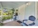 Inviting front porch with comfortable seating at 5080 Seminole Ave, Winter Park, FL 32792