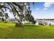 Peaceful lakefront property with dock and bench at 320 Lakeview St # 100, Orlando, FL 32804