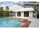 Community pool with covered patio area at 320 Lakeview St # 100, Orlando, FL 32804