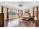 Large main bedroom with hardwood floors and lots of natural light at 15716 Panther Lake Dr, Winter Garden, FL 34787