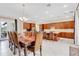 Modern kitchen with stainless steel appliances and a large island at 15716 Panther Lake Dr, Winter Garden, FL 34787