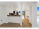 Modern kitchen with wood countertops and black appliances at 1000 Winderley Pl # 7, Maitland, FL 32751