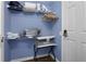 Closet with shelving and storage at 2364 Silver Palm Dr, Kissimmee, FL 34747