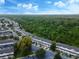 Aerial view of townhomes near a wooded area at 2364 Silver Palm Dr, Kissimmee, FL 34747
