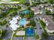 Community pool, tennis courts, and basketball court at 2364 Silver Palm Dr, Kissimmee, FL 34747
