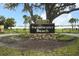 Sweetwater Beach community entrance sign, welcoming residents and guests at 202 Sweetwater Club Blvd, Longwood, FL 32779