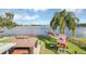 Lakefront property with gazebo, playground, and private dock at 621 E Wildmere Ave, Longwood, FL 32750