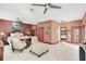 Large main bedroom with ensuite bathroom and access to the outdoors at 621 E Wildmere Ave, Longwood, FL 32750