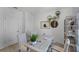 Bright home office features a desk and built-in shelving at 2638 Sage Valley Way, Winter Haven, FL 33884