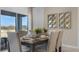 Dining room with a view and seating for six at 2634 Sage Valley Way, Winter Haven, FL 33884