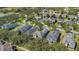 Aerial view of home and surrounding area at 2053 Nobscot Pl, Apopka, FL 32703