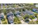 Aerial view of house and neighborhood at 2053 Nobscot Pl, Apopka, FL 32703