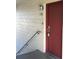 Private condo entrance with keyless entry at 5505 Hernandes Dr # 238, Orlando, FL 32808