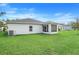 House exterior showcasing backyard and screened porch at 3458 Bonnet Creek Pl, Kissimmee, FL 34746