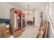 Bright dining room with chandelier and hardwood floors at 15543 Pebble Ridge St, Winter Garden, FL 34787