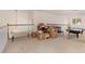 Upper landing with bench and access to game room at 15543 Pebble Ridge St, Winter Garden, FL 34787