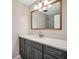 Updated bathroom with a single vanity and modern fixtures at 500 Teacup Springs Ct, Winter Garden, FL 34787