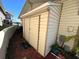 Exterior storage shed with double doors at 10301 Us Highway 27 # 85, Clermont, FL 34711