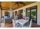 Outdoor patio with seating and dining areas at 2228 Azalea Pl, Winter Park, FL 32789