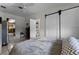 Cozy bedroom with access to a private bathroom and kitchen at 632 Country Club Dr, Winter Park, FL 32789