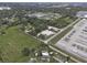 Aerial view of property showing home, expansive yard, and surrounding area at 621 Oaklando Dr, Altamonte Springs, FL 32714