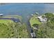 Stunning view of a waterfront property with private dock at 121 Jana Cir, Auburndale, FL 33823