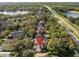 Aerial view of property and surrounding area at 226 W Tarrington Dr, Deland, FL 32724