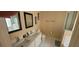 Bathroom with double vanity, bathtub, and shower at 115 Canna Dr, Davenport, FL 33897