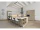 Modern kitchen with island and stainless steel appliances at 830 Oakdale St, Windermere, FL 34786