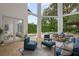 Relaxing outdoor patio with seating area and pool view at 830 Oakdale St, Windermere, FL 34786