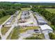 Aerial view of RV storage facility and office building at 26721 Racquet Cir, Leesburg, FL 34748