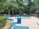 Community splash pad with playground and seating at 50 Sheoah Blvd # 34, Winter Springs, FL 32708
