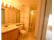 Small bathroom with single vanity and shower/tub combo at 8647 Otter Creek Ct, Orlando, FL 32829